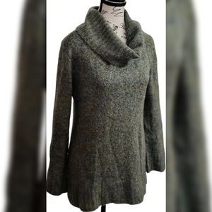 Basic Editions Cowl Neck Acrylic Blend Sweater Women's Size Small